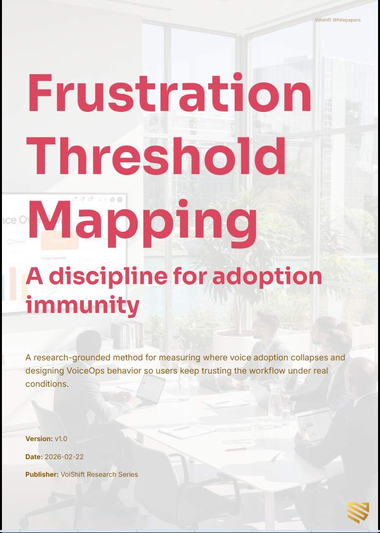 Frustration Threshold Mapping